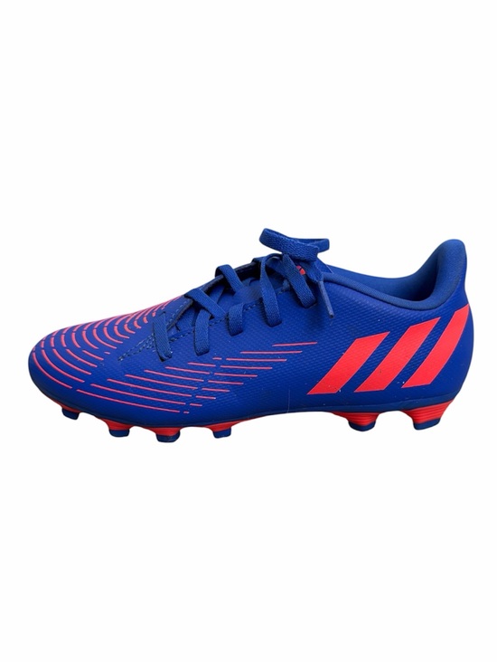 Adidas Other - Adidas Predator blue orange lace up kids junior soccer cleats 3
